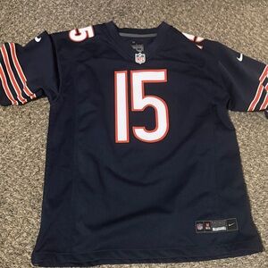 Nike Kids Navy Blue NFL Jersey with White and Orange Accents - #15